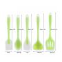 5-Piece Translucent Silicone Kitchenware Set- Silicone Cooking Utensils - Nonstick Kitchen Tool Cooking Shovel Spoon - Cooking Tools
