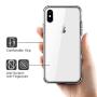 Mkeke Compatible with iPhone Xs Case,iPhone X Case,Clear Anti-Scratch Shock Absorption Cover Case iPhone Xs/X