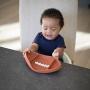 Bumkins Silicone Grip Dish, Suction Plate, Divided Plate, Baby Toddler Plate, BPA Free, Microwave Dishwasher Safe ? Football