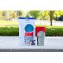 O-Sip! Silicone Straw Lids- XL Size (Pk of 3), Stretches to Cover Tumblers, Large Cups and Mugs, Yeti Rambler, Mason Jars; Spill Proof, Reusable, Durable, Replacement Lid Accessory (Red,Navy,Gray)