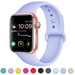 DaQin Band Compatible with Apple Watch 38mm 40mm 42mm 44mm for Women and Men, Sport Replacement Wristbands for iWatch Series 5 Series 4 Series 3/2/1, S/M, M/L
