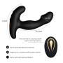 Rechargeable Vibrating Stimulator Plug Multi Stimulation Patterns, Portable Waterproof Postate Massager for Male Wireless Remote Control Silicone Toy
