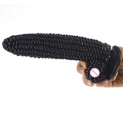 BxxGxxSex Novelty Toys T-Shirt Silicone Corn Toys, Alternative ?dult Toys,Relaxing Massager for Male/Female,Black