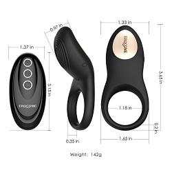 8 Vibrant Modes Vib for Couple and Male Silicone Vibe Pennis R-ing Toys Waterproof Rechargeable