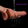 Women Dilló 8.3 Inch Realistic Huge Penetrator Toys for Women with Suction Cup Soft Waterproof Long Toys