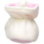 Hudson Baby Baby Cozy Fleece Booties with Non Skid Bottom