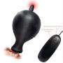 Body-Safe Medical Grade Waterproof Vii-bratiion Silicone Expand Inflatable a?us Plúg Sxx Toy for Male Female and Beginners