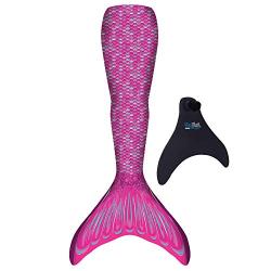 Fin Fun Basics Mermaid Tail and Monofin for Swimming for Kids ? Boys & Girls