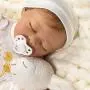 Paradise Galleries Newborn Reborn Baby Doll with Magnetic Pacifier, Wishes and Dreams, 21 inch Sleeping Newborn Girl in GentleTouch Vinyl, 6-Piece Doll Gift Set