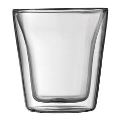 Bodum Canteen Double Wall Espresso/Shot Glass, Set of 2