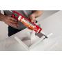 Red Devil 0697 Gutter & Foundation Sealant, White, 10.1-Ounce