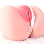 Pussy Masturbator Masturbating Man 3D Silicone Erotic Pussy Masturbators Ass Lifelike Sex Toys for Men Realistic Vagina and Anal with Sexy Sex Dolls for Man 2 KG,Black
