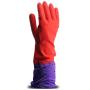 Thickened lengthened sleeves in latex gloves clean dishwasher laundry kitchenware protective gloves