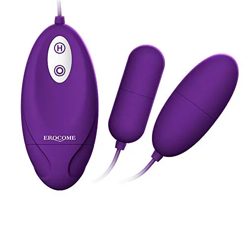 Waterproof 12Frequency Silicone Double Jade Egg for Women and Couple