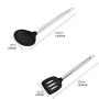 Ly-gctz Silicone kitchenware Set Non-Stick Cooking Frying pan Shovel Soup Colander face Fishing Kitchen Gadget