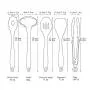 Silicone kitchenware 10 Piece Kitchen Tools Non-stick Kitchen Set Food Grade Silicone Kitchen Utensil Set Perfect For Birthday Or Wedding Party Christmas Or Thanksgiving Very suitable as a gift for fr