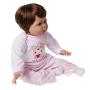 Yesteria Reborn Baby Dolls Girl Look Real Silicone Vinyl Pink Outfit 22 Inches