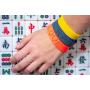 Hashtag Loops Customizable Silicone Rubber Bracelets - Easy DIY Custom Bracelet/Silicone Rubber Wristbands for Adults, Kids, Children, Men & Women - Silicone Wristband Makes Great Gift/Party Favor