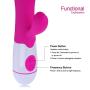 Lovefdollx Portable 30-Speed Vibrating Silicone Waterproof Massager Dual Vibration