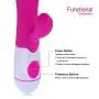Lovefdollx Portable 30-Speed Vibrating Silicone Waterproof Massager Dual Vibration