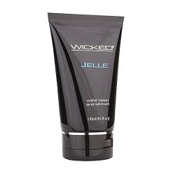 Wicked Sensual Care Wicked Jelle Water Based Anal Lubricant Unscented 4 Oz