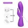 Vibrating Rabbit Vibrator G-spot Vagina Clitoris Stimulator Massager, IMO Rechargeable Lightweight Silicone Dildo Vibe with 7 Vibration Modes Adult Sex Toys for Men Women Couples