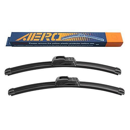 AERO 26" + 21" Premium All-Season Beam Windshield Wiper Blades (Pack of 2)