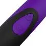 Velocity Waterproof 10 Speed Silicone Wireless Therapeutic Massager Wand, Purple