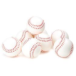 Baseball Sports Themed 2.5-Inch Foam Squeeze Balls for Stress Relief, Baseball Sport Stress Balls - Baseball Party Favors and Decoration - Bulk 1 Dozen