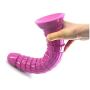 FAAK Silicone Huge Dildo 10.6 Anal Toys with Powerful Suction Cup Pagoda Shape Butt Plug Massager Stimulating Bumpy Pink Anal Dildo Big Penis for Couple Men, Female Masturbation