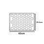 2 Pcs Silicone Cooking Mat Set - Washable Reusable Kitchenware Non-Stick Non-Slip Baking Dough Tools Tray Liner Purple + Red