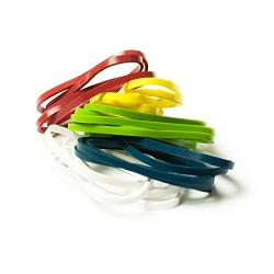 Architec Stretch Cooking Band, 2-Inch, Package 25, Assorted Colors