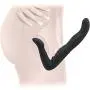 8" 100% Silicone Strapless Strap-on Dildo (Black) the Ergonomically Designed Dildo Stays in Place When the Action Heats Up, Allowing You to Enjoy Hands-free Penetration Without a Harness or Strap