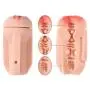 Pocket Pleasure Men Games Toys - 100% Medical Grade Silicone Fully Hands Free Male Play (Beer Cup Camouflage)
