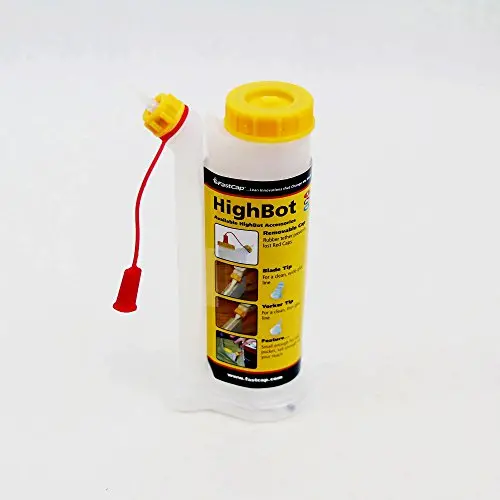 FastCap 02182 HighBot 6-Ounce Wide Mouth Glue Bottle
