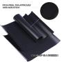 US Fine Kitchenware BBQ Grill Mat Set of 3 Heavy Duty 100% Non-Stick Baking Mats Heat Resistant Reusable and Easy to Clean Barbecue Grilling Accessories15.75x13 Inch Black