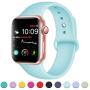 DaQin Band Compatible with Apple Watch 38mm 40mm 42mm 44mm for Women and Men, Sport Replacement Wristbands for iWatch Series 5 Series 4 Series 3/2/1, S/M, M/L