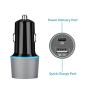 USB C PD Car Charger, Compatible Google Pixel 3/3 XL/2 XL/2/XL/C, Rapid Type C Car Charger with 3.3ft Type C Cable, 18W Power Delivery and Quick Charge 3.0 Dual USB Car Charger