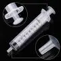 10 Pack of 10ml 10cc Plastic Oral Medication Syringes with Transparent Tip Cap W/o Needle for Scientific Labs, Measuring, Watering,refilling