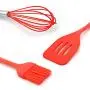 Jiyaru 5 pcs Silicone Cooking Kitchenware Kitchen Utensils Heat Resistant Baking Set