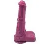 QWE Womens Sex Device Silicone Simulation Penis Anal Plug Adult Sex Toy Animal Fake Penis Simulation Silicone, Size: 26 4.8 5.5Cm (Private Packaging)