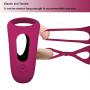 Wushuangyu 9 Modes Powerful Víbrátí?g Pênís Ríngs Silicone G S-pót Vágí?álnèl S-tímülátè - Vibrant Toy
