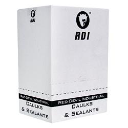 Red Devil 08260I12 08260I RD PRO Industrial Grade 100%, Clear, Case of 12 RTV Silicone Sealant, Pack