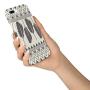 Full Protective iPhone 6 Case Cover, Stylish Slim Fit Shell Hard Plastic Case Cover Anti-Scratch Back for iPhone 6 & iPhone 6s 4.7" (Screen Protector Included) - Aztec Troditional Feathers Pattern