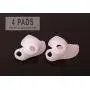 Dr. Fredericks Original Tailors Bunion Pads - 4 Pads - Soft Gel Bunionette Pad - Shield - Cover - Protector - Tailors Bunion Pain Relief