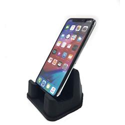 PhoneProp Soft Flexible Universal Fit Smartphone Stand FDA Grade Non-Slip Silicone - Black