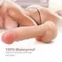 Whtao 7.08 inch Realistic Massager Toys Lifelike Silicone-D?ld? with Suction Cup for Women Whtao