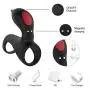 sweet124043 Soft Stretchy Silicone Rìngs Set for Men Pénnis Ring ?o?k Delay Cùp Men Intǐmate Training Play Sleeve Delay Ring Adjustable Vibrarator Ring for Man Lasting Lock Ring Male Toys for Couples