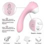 Cordless, Therapeutic, Massage 7+ Personal Wand Massager - Powerful Hand held Magic, Rechargeable Mini Stress Relief Silicone - Foot Back Neck - Upgraded Memory 5 Speeds 20 Patterns