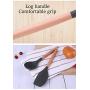 Silicone Kitchenware Set of 9 Nonstick Cookware Shovel Spoon Tool Set Shovel Soup Hedgeware Green Cooking Cookware